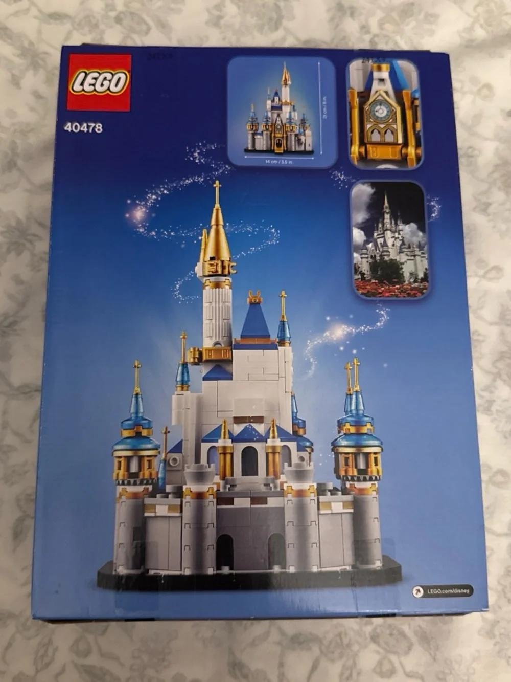 Lego Disney Mini Disney Castle (Blue & Gold) - 40478